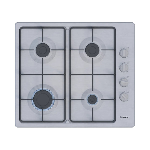 BOSCH 60CM GAS HOB STAINLESS STEEL - PBP6C5K60M + BOSCH DHU635HZA 60CM EXTRACTOR