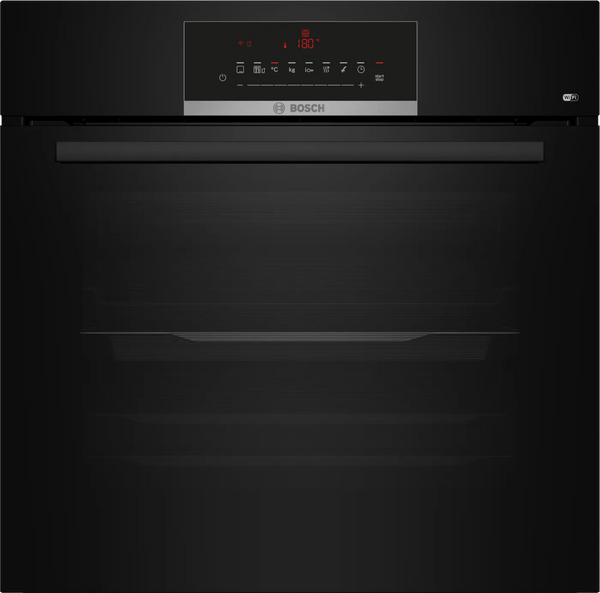 BOSCH 60CM BLACK BUILT-IN MULTIFUCTION OVEN SERIES 6 - HBJ559EB6Z