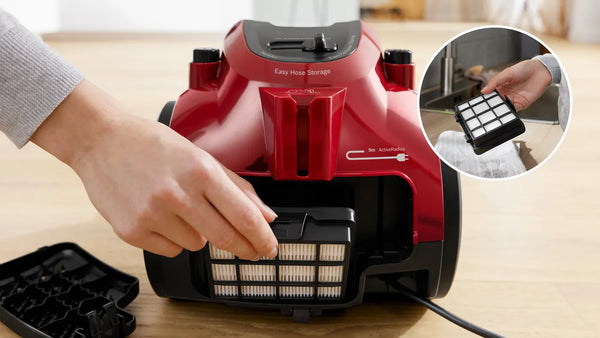 BOSCH  BAGLESS VACUUM CLEANER SERIES 2 CHILLI RED - BGC05AAA2