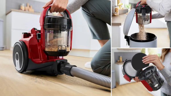 BOSCH  BAGLESS VACUUM CLEANER SERIES 2 CHILLI RED - BGC05AAA2