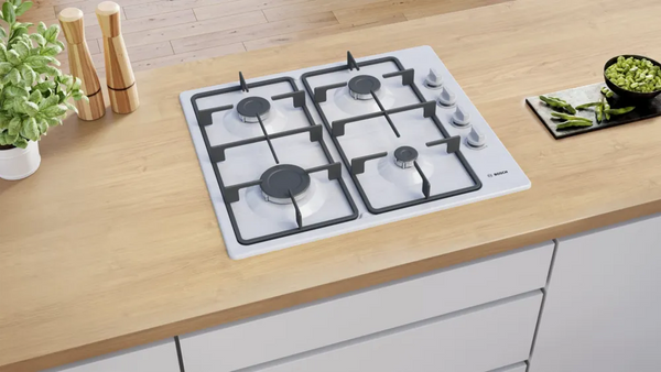 BOSCH 60CM GAS HOB STAINLESS STEEL SERIES 2 - PBP6C5K60M