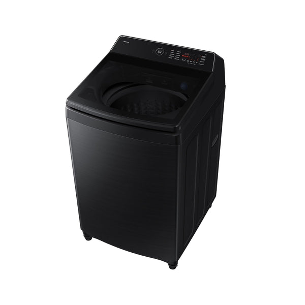 SAMSUNG AI 21KG TOP LOADER WASHING MACHINE - BLACK CAVIAR - WA80F21S8BFA
