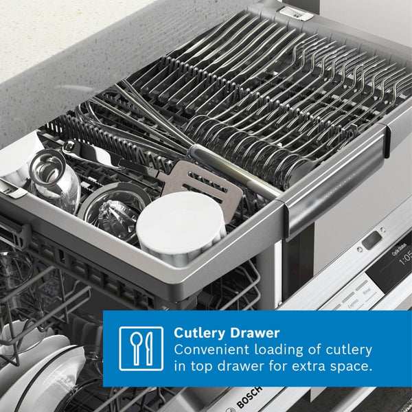 BOSCH DISHWASHER 13 PLACE STAINLESS STEEL SERIES 4 - SMS45NI00Z