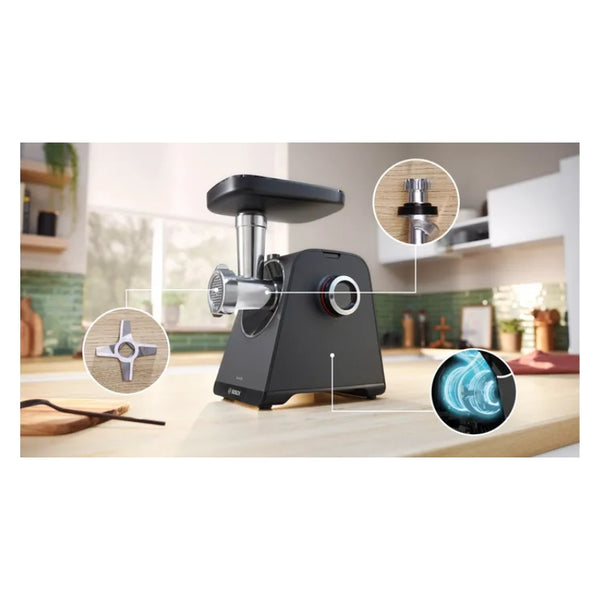 BOSCH FOOD MINCER MULTIPOWER BLACK SERIES 4 - MFWS440B