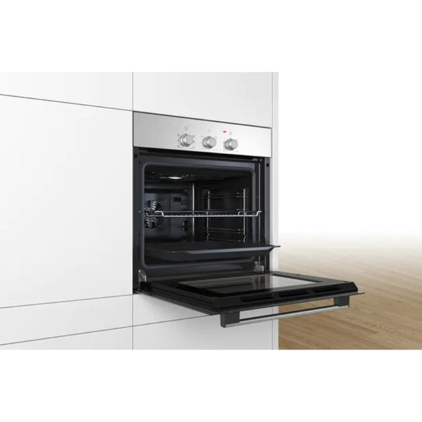 BOSCH 60CM GAS HOB, ELECTRIC OVEN & EXTRACTOR – PGP6B5K60Z & HBF011BR2Z & DHU635HZA