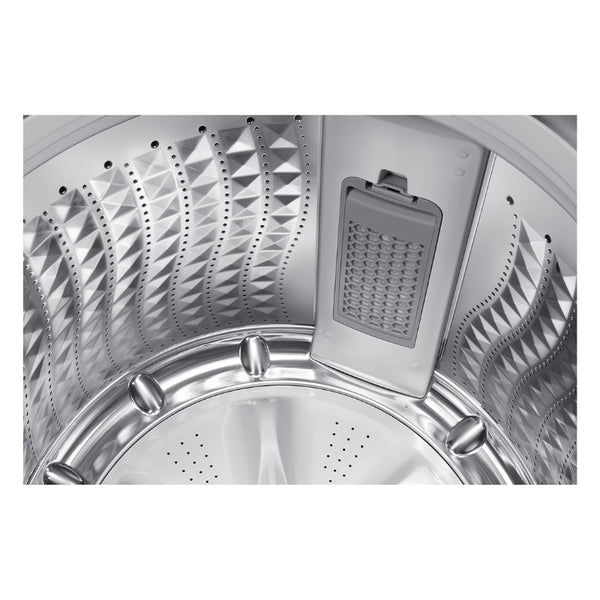 SAMSUNG AI 21KG TOP LOADER WASHING MACHINE - BLACK CAVIAR - WA80F21S8BFA