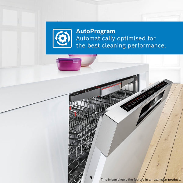 BOSCH DISHWASHER 13 PLACE SERIES 4 HYGIENE PLUS STAINLESS STEEL SMS46NI00Z