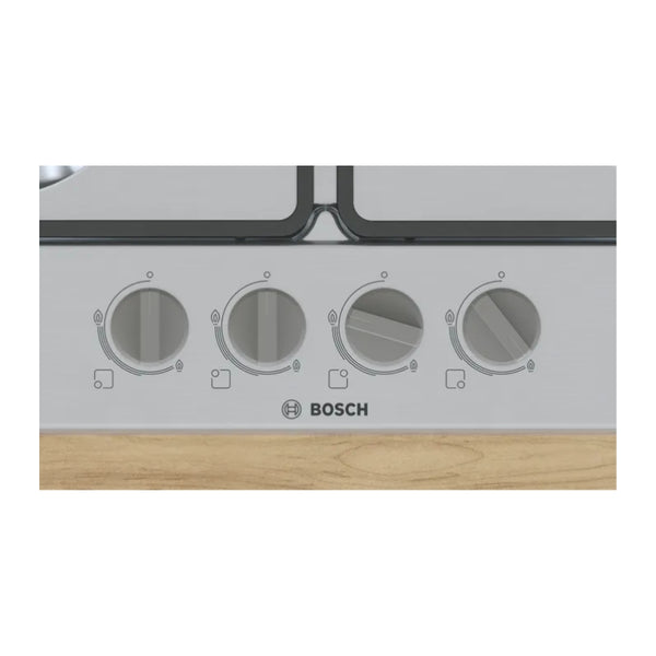 BOSH 60CM SERIES 2 GAS HOB STAINLESS STEEL – PGP6B5K60Z