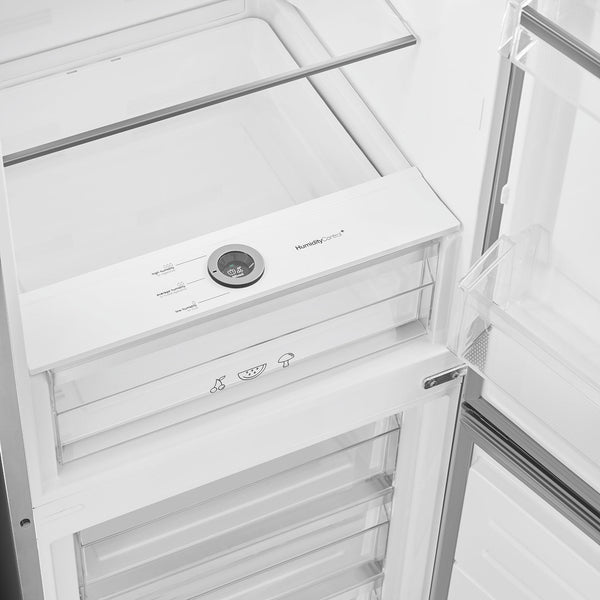 SMEG 324L FRIDGE/FREEZER FROST FREE SILVER - RC33SNZA