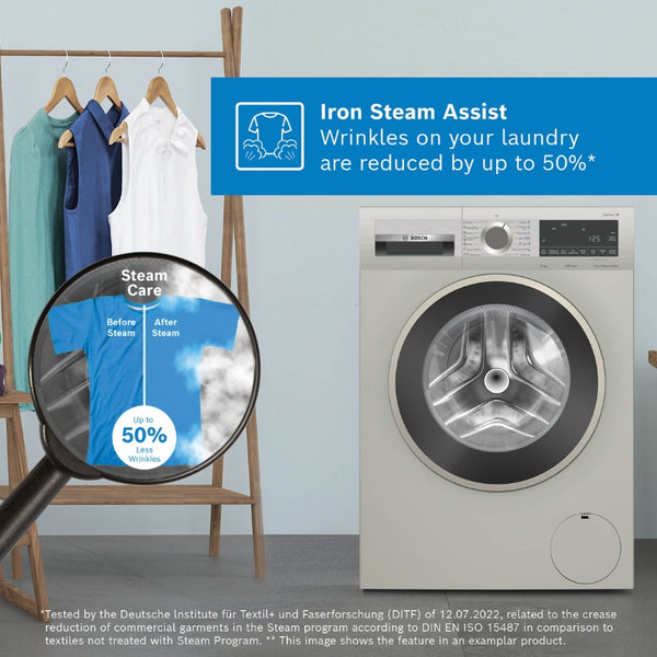 BOSCH 9KG FRONT LOADER WASHING MACHINE SERIES 4 - WGA1440XZA