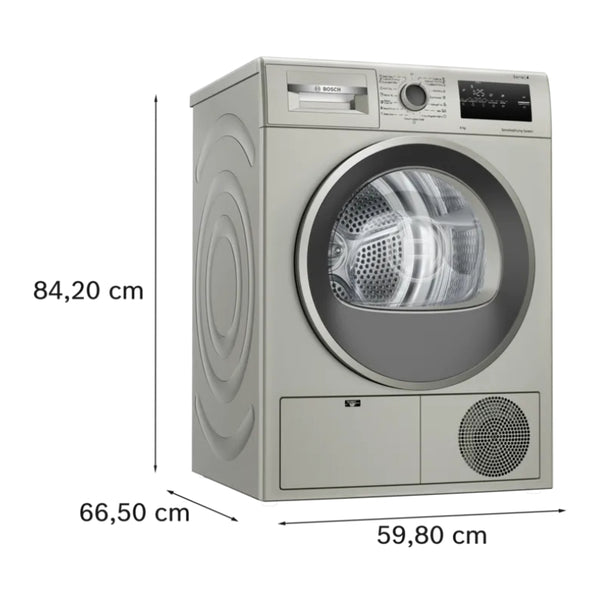 BOSCH 8KG CONDENSER TUMBLE DRYER SERIES 4 - WTN85401ZA