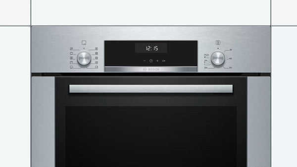 BOSCH SERIES 6 60CM BUILT IN S/STEEL OVEN - HBJ354ES0Z
