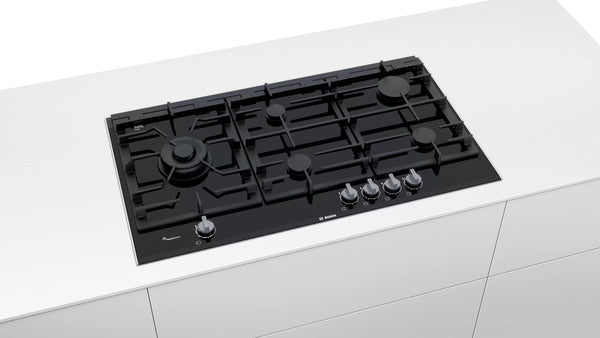 BOSCH 90CM GAS ON GLASS SERIES 8 HOB - PRS9A6D70