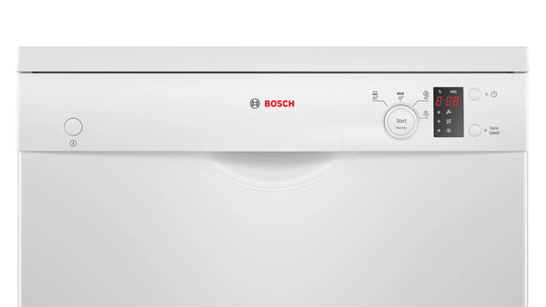 BOSCH DISHWASHER 12 PLACE WHITE - SMS24AW01Z