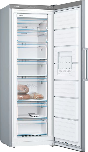 BOSCH FREEZER 225L UPRIGHT SILVER GSN33VI31Z
