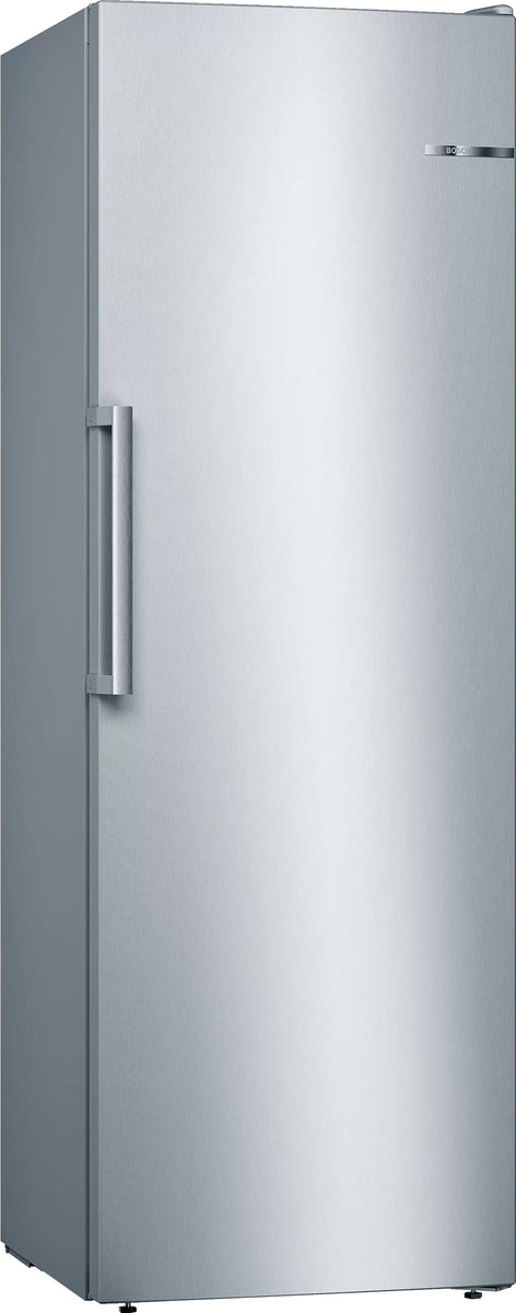 BOSCH FREEZER 225L FREE STANDING UPRIGHT STAINLESS STEEL