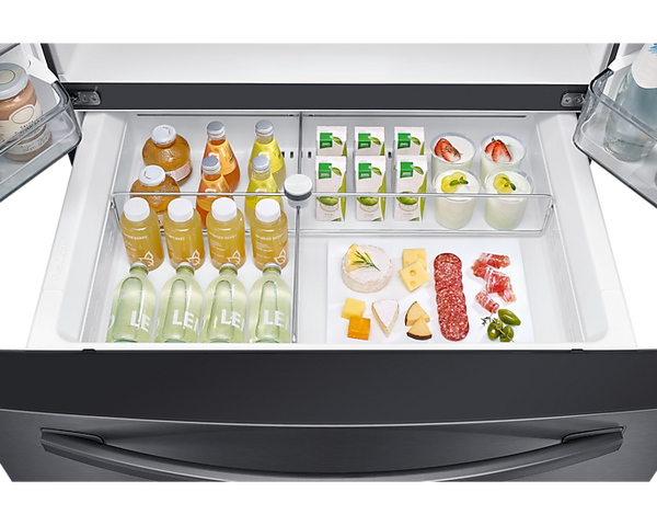 SAMSUNG 387L FRENCH DOOR WITH AUTO WATER & ICE DISPENSER - RF24R7201SG