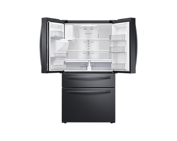SAMSUNG 387L FRENCH DOOR WITH AUTO WATER & ICE DISPENSER - RF24R7201SG