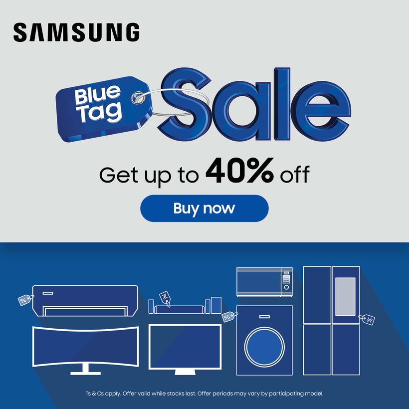 SAMSUNG BLUE TAG SALE