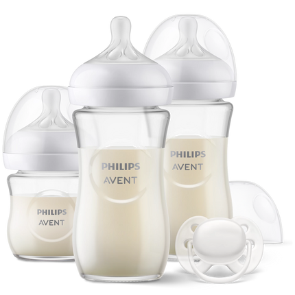 PHILIPS AVENT NATURAL RESPONSE NEWBORN GLASS GIFT SET - SCD878/11