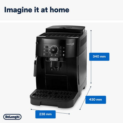 DELONGHI MAGNIFICA S BEAN TO CUP COFFEE MACHINE - ECAM12.121.B