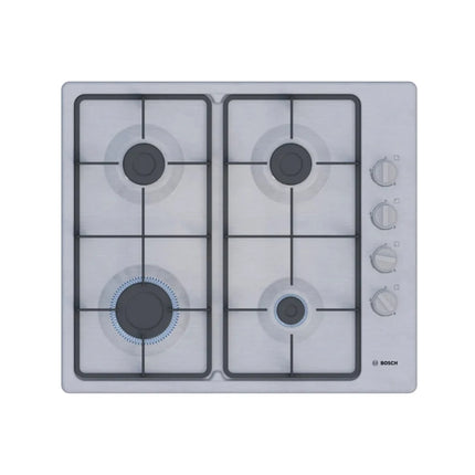 BOSCH OVEN 60CM HBF011BR2Z + BOSCH 60CM GAS HOB STAINLESS STEEL PBP6C5K60M +BOSCH 60CM EXTRACTOR DHU635HZA