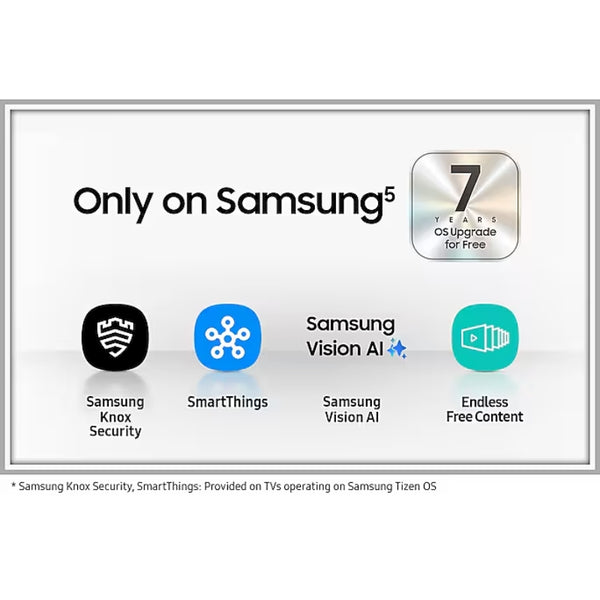 SAMSUMG 75" NEO QLED 4K QN70F VISION AI SMART TV - QA75QN70FAKXXA