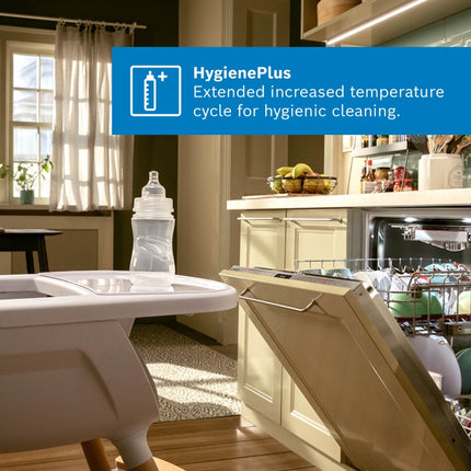 BOSCH DISHWASHER 13 PLACE SERIES 4 HYGIENE PLUS STAINLESS STEEL SMS46NI00Z