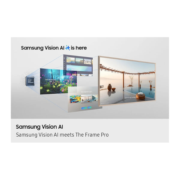 SAMSUNG 55" THE FRAME LS03FA QLED 4K VISION AI SMART TV - QA55LS03FAKXXA