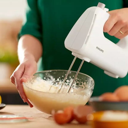 PHILIPS DAILY COLLECTION HAND MIXER 3000 SERIES WHITE - HR3705/00