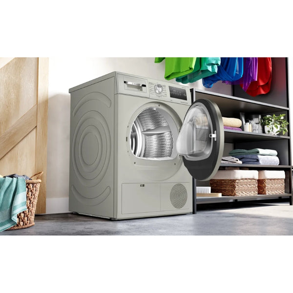 BOSCH COMBO 9KG WASHING MACHINE + 8KG SERIES 4 CONDENSER TUMBLE DRYER – WGA1440XZA + WTN85401ZA