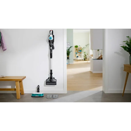 BOSCH RECHARGEABLE 2 IN 1 VACUUM AND MOP UNLIMITED 7 PROHYGIENIC AQUA WHITE - BCS71HYG1