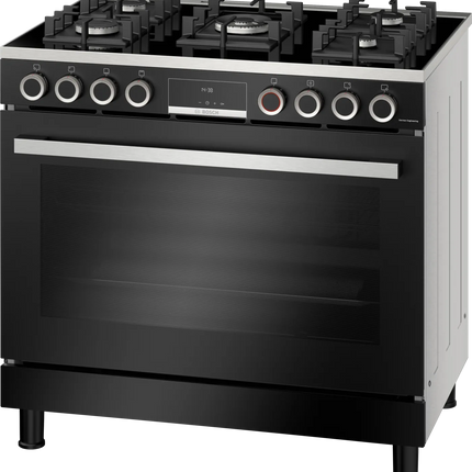 BOSCH 90CM SERIES 8 GAS RANGE COOKER - HJY5G7V60Z