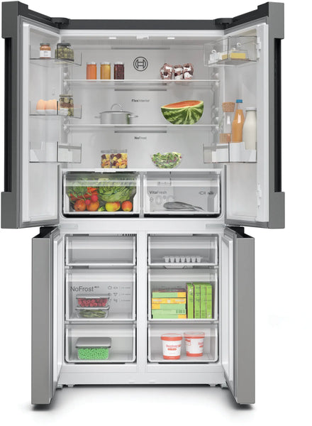 BOSCH 605L FRENCH DOOR FRIDGE FREEZER SERIES 4 - KFN96VPEA