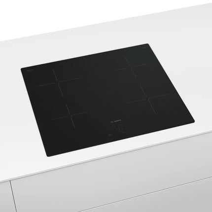 BOSCH 60CM INDUCTION HOB SERIES 2 BLACK GLASS - PUG61KAA5E