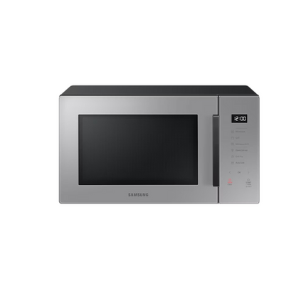 SAMSUNG -BESPOKE 30L GRILL MICROWAVE WITH GRILL FRY (CRUSTY PLATE) STAINLESS STEEL - MG30T5018CG