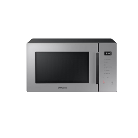 SAMSUNG -BESPOKE 30L GRILL MICROWAVE WITH GRILL FRY (CRUSTY PLATE) STAINLESS STEEL - MG30T5018CG