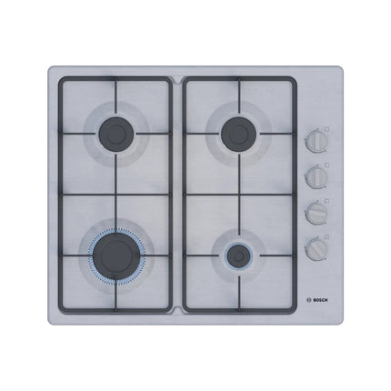 BOSCH 60CM GAS HOB STAINLESS STEEL – PBP6C5K60M + BOSCH 60CM BUILT-IN EYE LEVEL OVEN SERIES 2- HBF010BR1Z + BOSCH  60CM EXTRACTOR - DHU635HZA