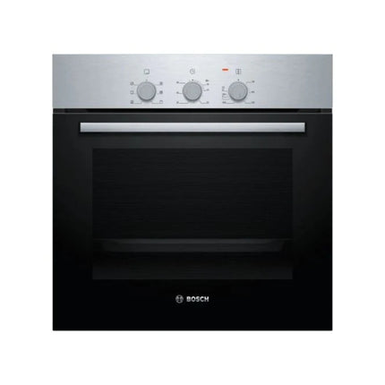 BOSCH OVEN 60CM HBF011BR2Z + BOSCH 60CM GAS HOB STAINLESS STEEL PBP6C5K60M +BOSCH 60CM EXTRACTOR DHU635HZA