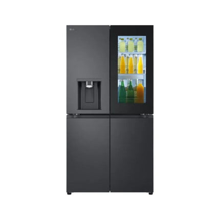LG 733L INSTAVIEW DOOR-IN-DOOR FRENCH DOOR FRIDGE FREEZER WITH UVNANO – BLACK FINISH - GC-X31FFCRL.AEVQESA