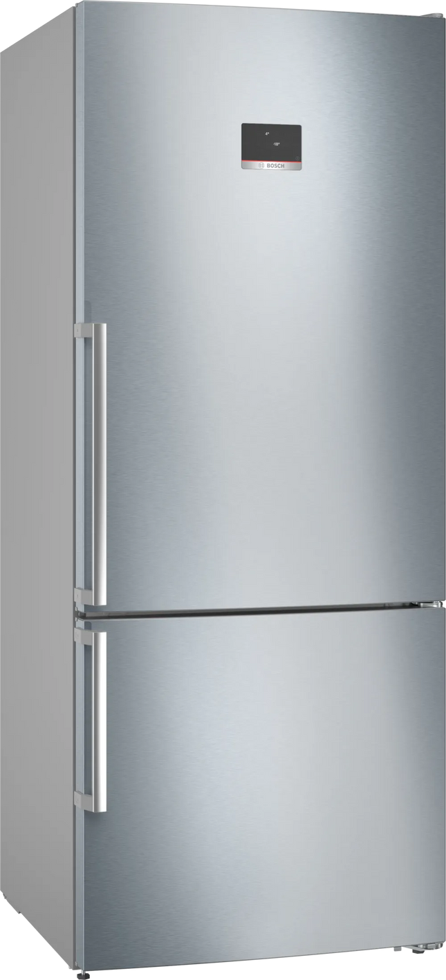 BOSCH 521L FRIDGE-FREEZER – BRUSHED STEEL ANTI-FINGERPRINT NO FROST SERIES 6 - KGN76CI30U