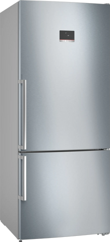 Bosch Series 6  Fridge-Freezer  – Brushed Steel Anti-Fingerprint No Frost - KGN76CI30U