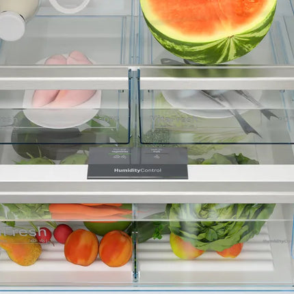 BOSCH 521L FRIDGE-FREEZER – BRUSHED STEEL ANTI-FINGERPRINT NO FROST SERIES 6 - KGN76CI30U