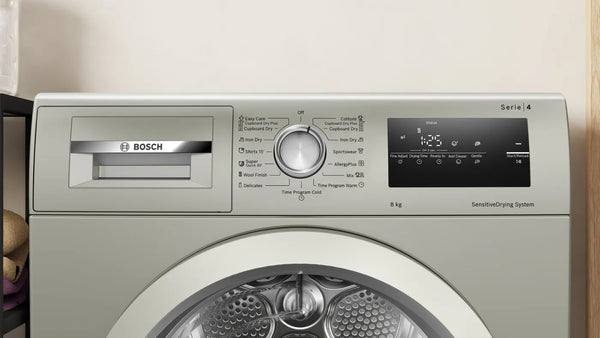 BOSCH 8KG SERIES 4 CONDENSER TUMBLE DRYER - WTN85401ZA