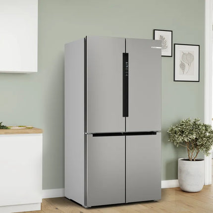 BOSCH 605L FRENCH DOOR FRIDGE FREEZER SERIES 4 - KFN96VPEA STAINLESS STEEL