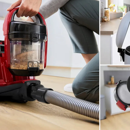 BOSCH  BAGLESS VACUUM CLEANER SERIES 2 CHILLI RED - BGC05AAA2