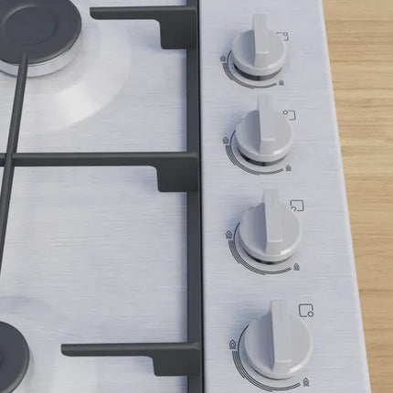 BOSCH 60CM GAS HOB STAINLESS STEEL SERIES 2 - PBP6C5K60M