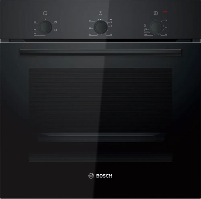 Bosch Series 2 60cm Gas Hob & 71L Built-in Oven Combo – PBP6C5K60M + HBF011BA1Z