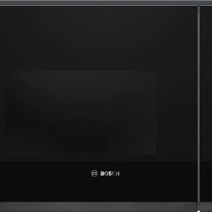 BOSCH BUILT IN MICROWAVE SERIES 6 25L WITH GRILL BLACK - BEL554MH2Z