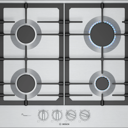 Bosch Series 6 Gas Hob Stainless Steel